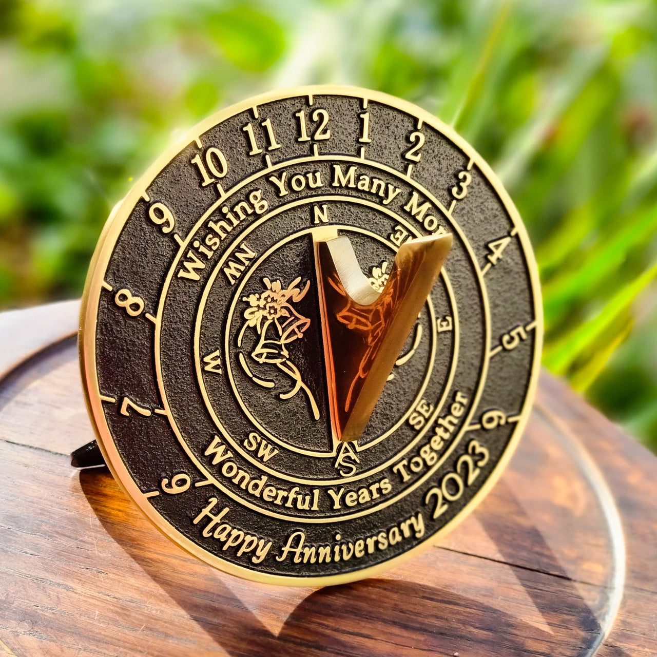 Anniversary Sundial® Gift ‘Wonderful Years’ 2023 Edition - The Metal Foundry